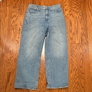 Madewell Perfect Vintage Wideleg Jean Size 30T